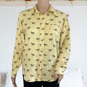 Vintage 80s Women’s Button Down Shirt